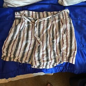 Striped shorts